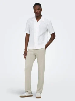 ONSMARK Krój tapered Spodnie chino
