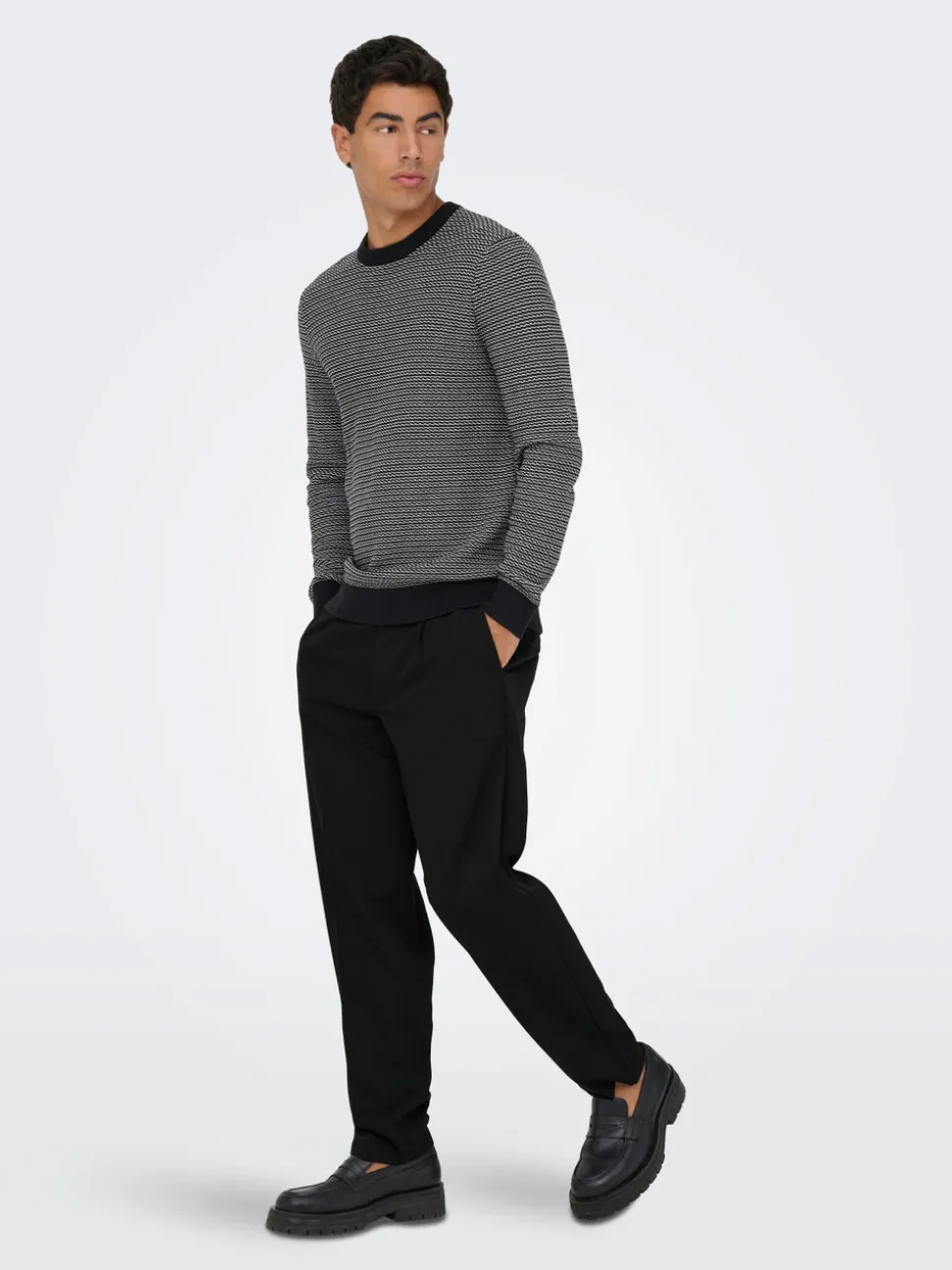 ONSMIRO Krój tapered Spodnie chino
