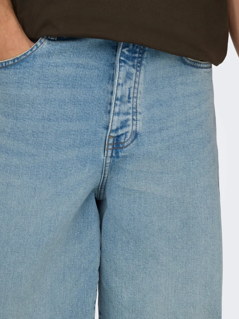 ONSREMI Średni stan Krój wide leg Stretch Jeans