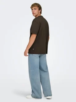 ONSREMI Średni stan Krój wide leg Stretch Jeans