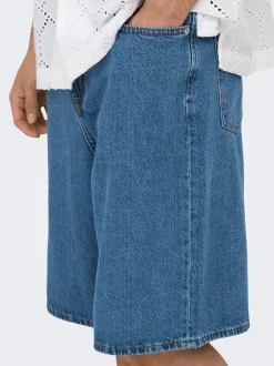 ONSREMI Średni stan Krój wide leg Szorty