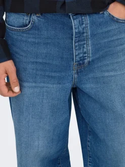 ONSREMI Średni stan Krój wide leg Stretch Jeans