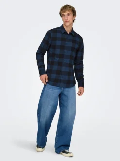 ONSREMI Średni stan Krój wide leg Stretch Jeans