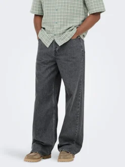ONSREMI Średni stan Krój wide leg Jeans