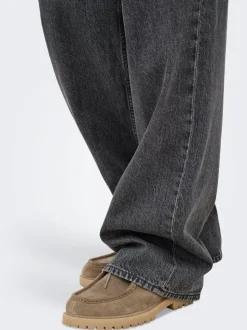 ONSREMI Średni stan Krój wide leg Jeans
