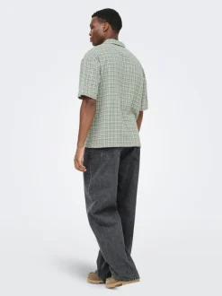 ONSREMI Średni stan Krój wide leg Jeans
