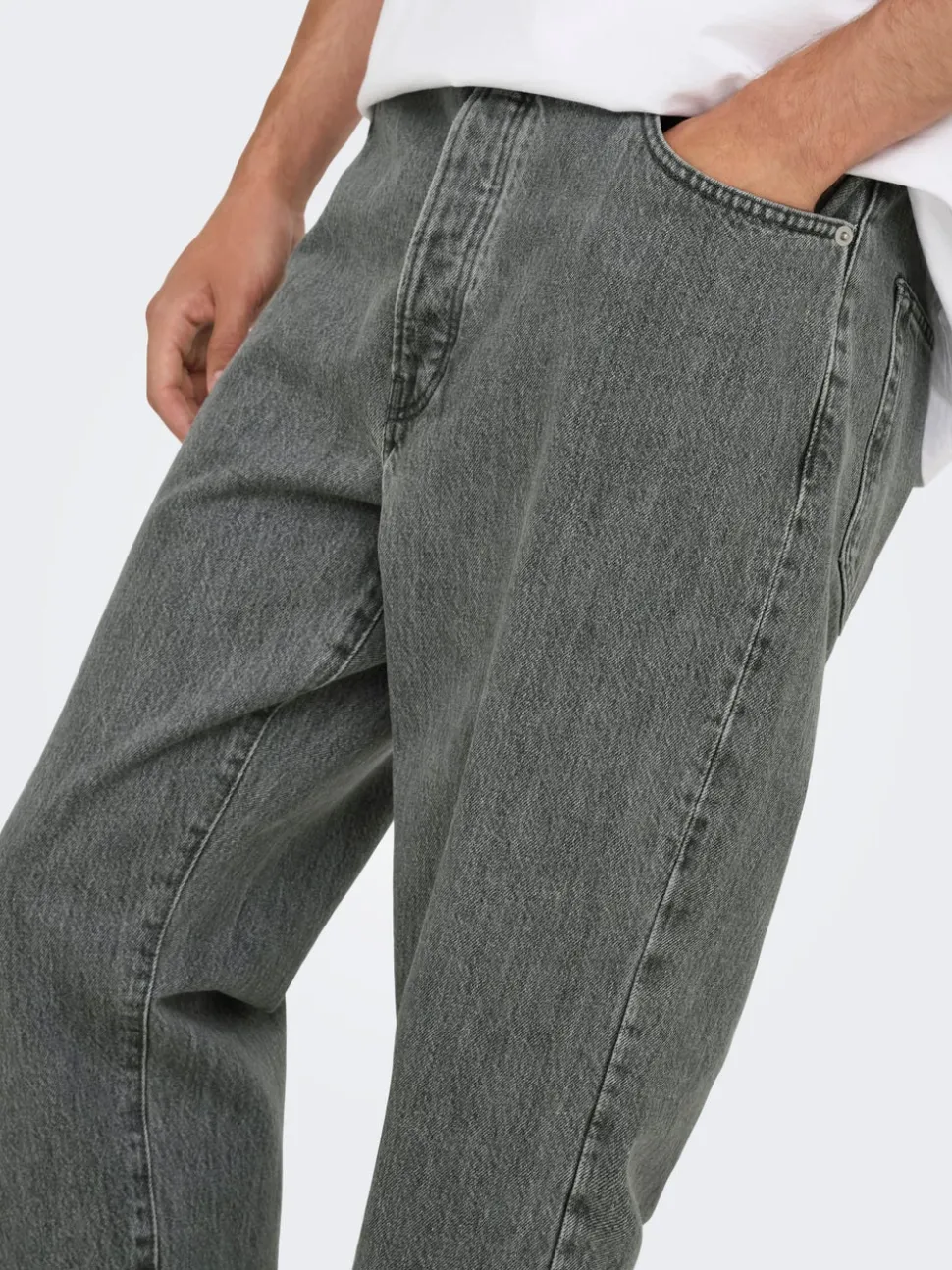 ONSTYE Średnia talia Luźno dopasowane Jeans