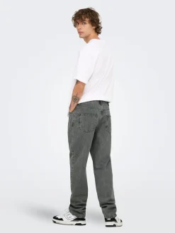 ONSTYE Średnia talia Luźno dopasowane Jeans