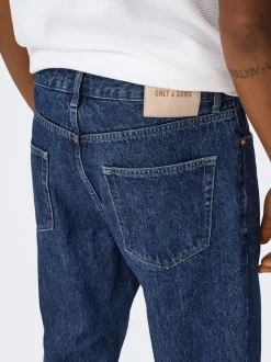 ONSTYE Wysoki stan Luźno dopasowane Jeans