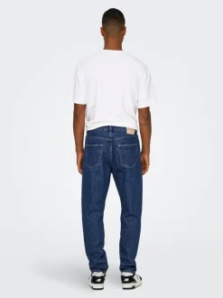 ONSTYE Wysoki stan Luźno dopasowane Jeans