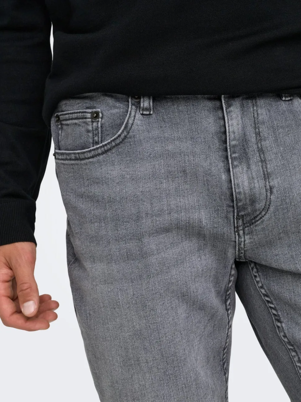ONSWEFT Średnia talia Krój regularny Jeans