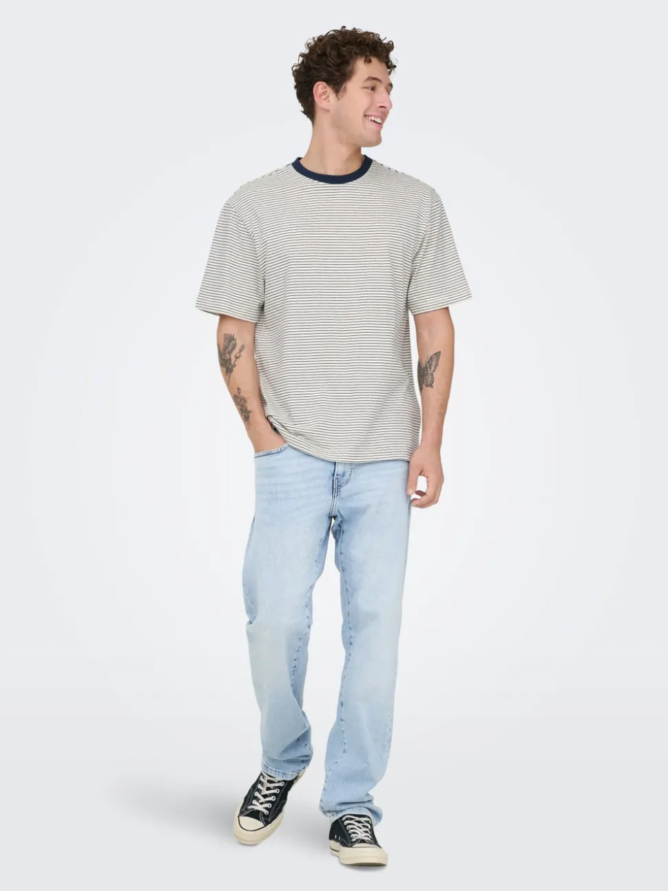 ONSWEFT Średnia talia Krój regularny Jeans