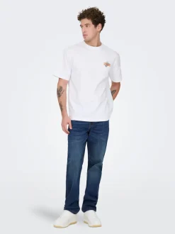 ONSWEFT Średnia talia Krój regularny Jeans