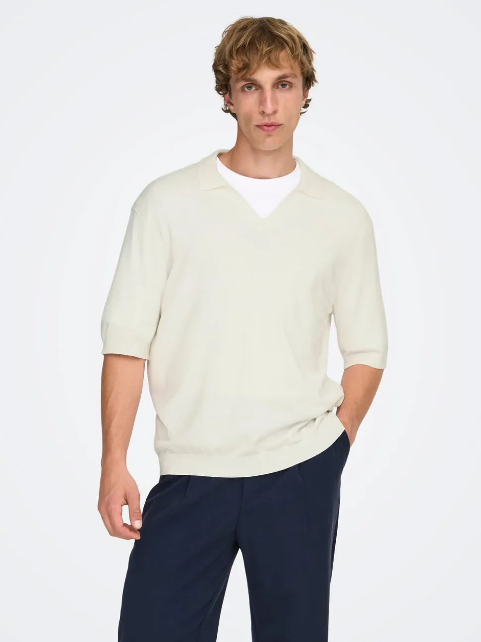 ONSWYLER Dzianinowa koszulka polo