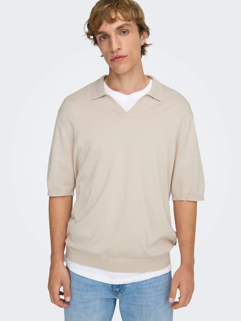 ONSWYLER Dzianinowa koszulka polo