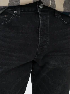ONSYOKE Średni stan Krój tapered Stretch Jeans