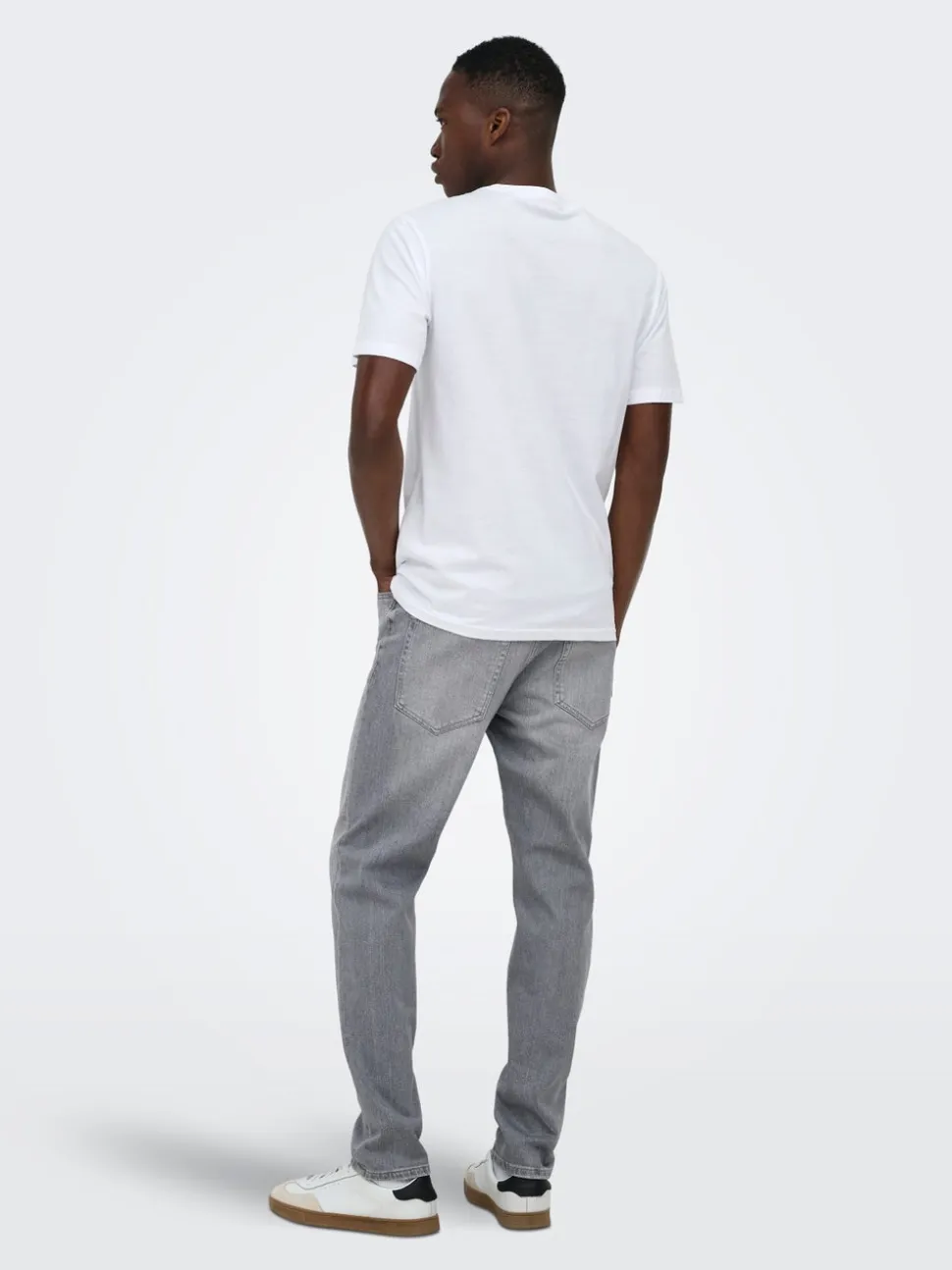 ONSYOKE Średni stan Krój tapered Stretch Jeans