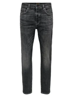 ONSYOKE Średni stan Krój tapered Jeans