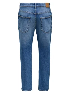 ONSYOKE Średni stan Krój tapered Stretch Jeans