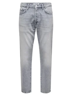 ONSYOKE Średni stan Krój tapered Jeans