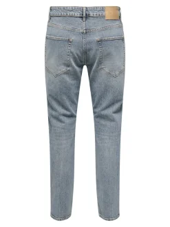ONSYOKE Średni stan Krój tapered Jeans