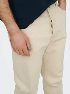 ONSYOKE Średni stan Krój tapered Jeans