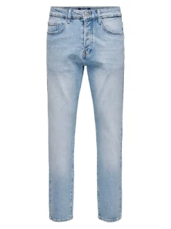 ONSYOKE Średnia talia Krój tapered Jeans