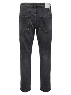 ONSYOKE Średnia talia Krój tapered Jeans