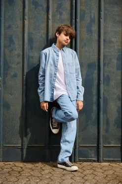 OSJFADE Średni stan Luźno dopasowane Jeans