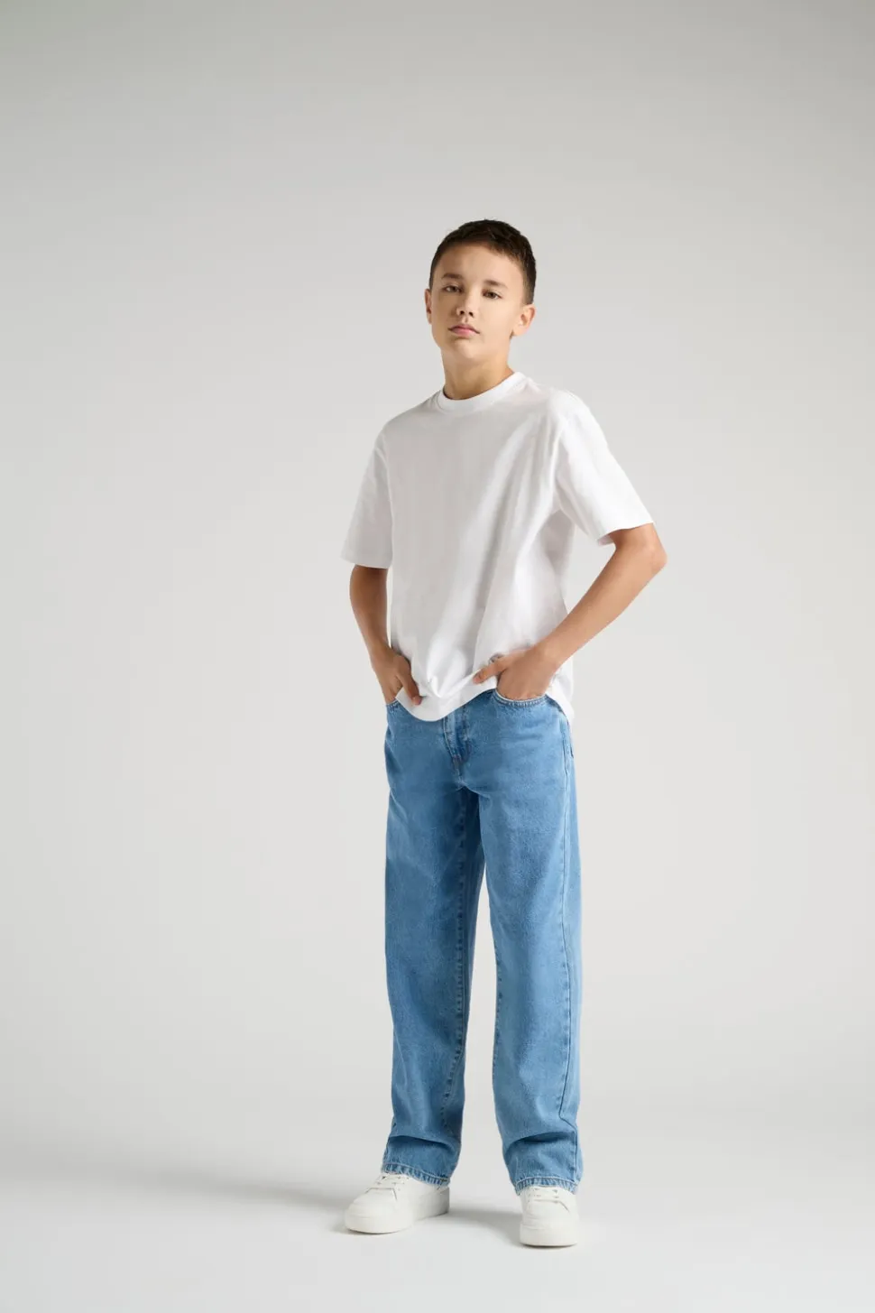 OSJFADE Średni stan Luźno dopasowane Jeans