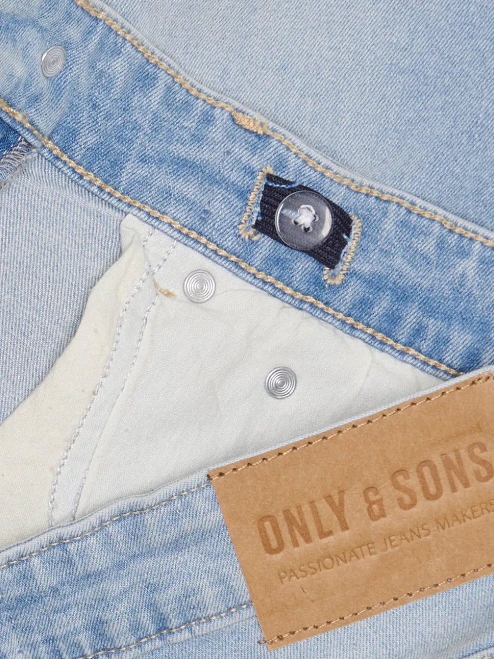 OSJYOKE Średni stan Krój tapered Jeans