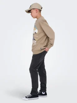 OSJYOKE Średni stan Krój tapered Jeans