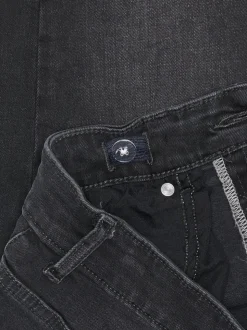 OSJYOKE Średni stan Krój tapered Jeans